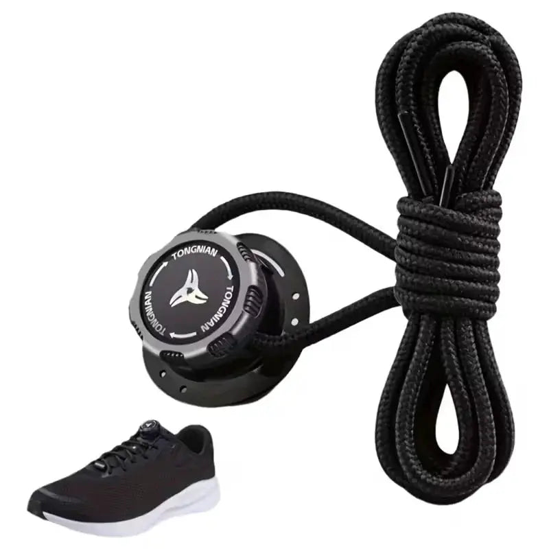 No Tie Shoe Locks With Rotating Buckles For Sports And Outdoor Shoes Unisex Quick Adjust Design Pre Installed