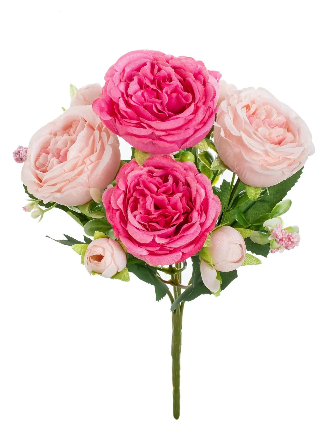 Artificial Peony Bouquet 9 Heads One Bundle for Home Decor Wedding DIY Festival Outdoor Decor Scrapbooking Bonsai Gifts