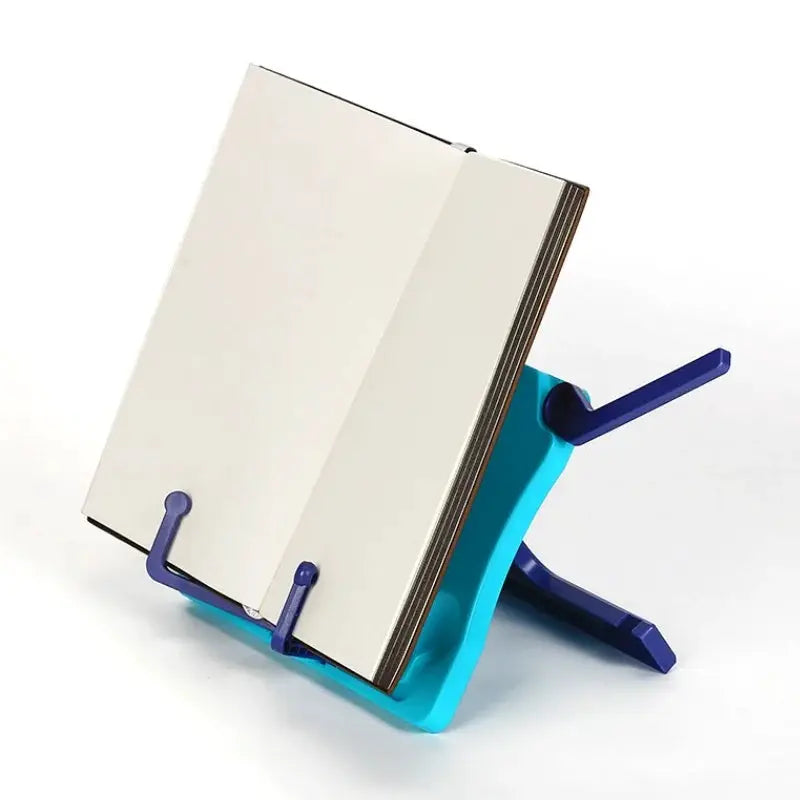NovaStand Portable Reading Stand With Adjustable Foldable Holder For Books Cookbooks Recipes Tablets