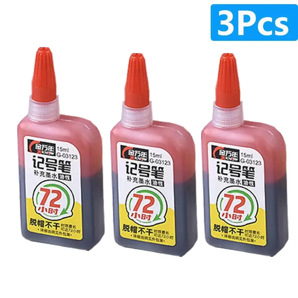 45mm Waterproof Long Head Marker Pen for Deep Hole Marking Tile Carpentry Woodworking Multi Purpose Ink Black Blue Red