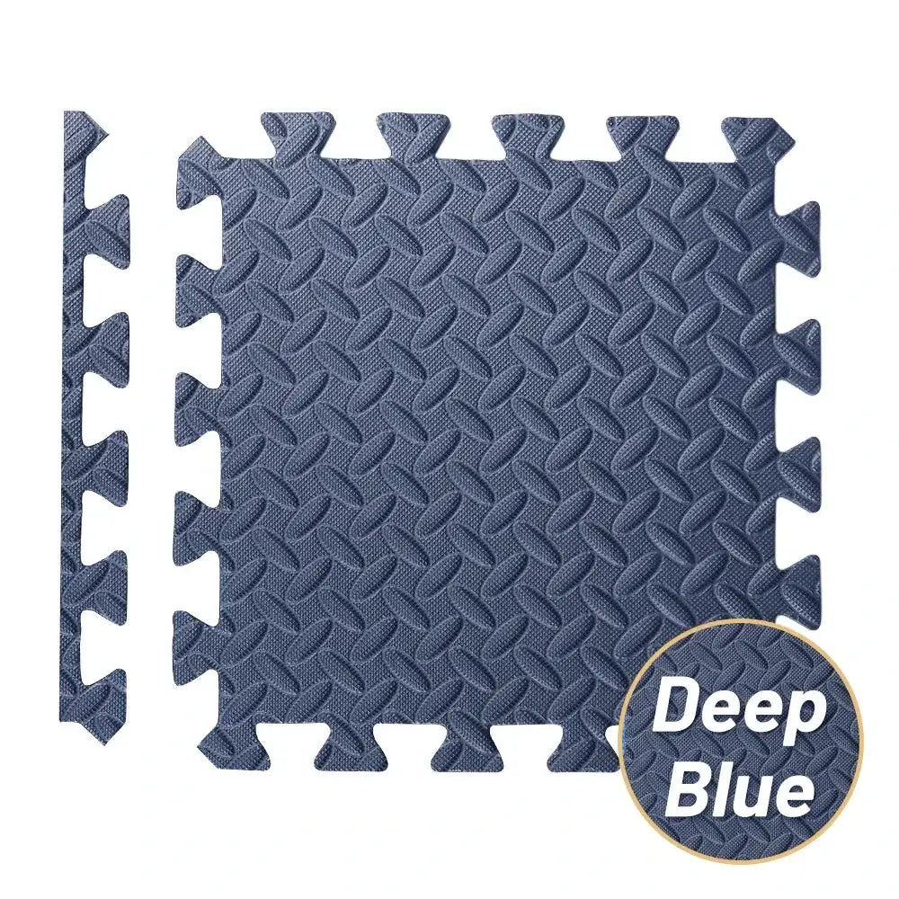 4 To 20 Pieces Puzzle Fitness Mat EVA Interlocking Foam Floor Tiles For Home Gym Non Slip Floor Mat For Kids