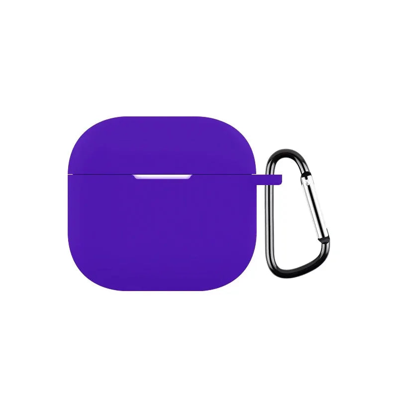 AirGuard Silicone Case For AirPods 4th Gen 2024 Wireless Headset TPU Shockproof And Scratch Resistant With Hook