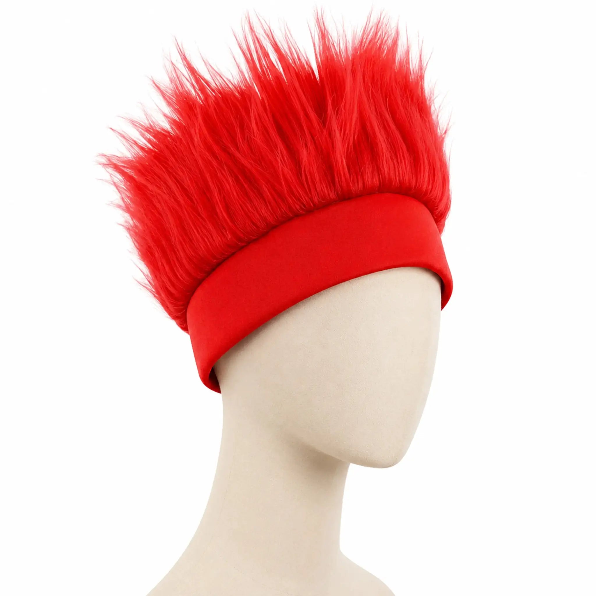 World Cup Wig With Logo In National Flag Colors For Brazil Argentina