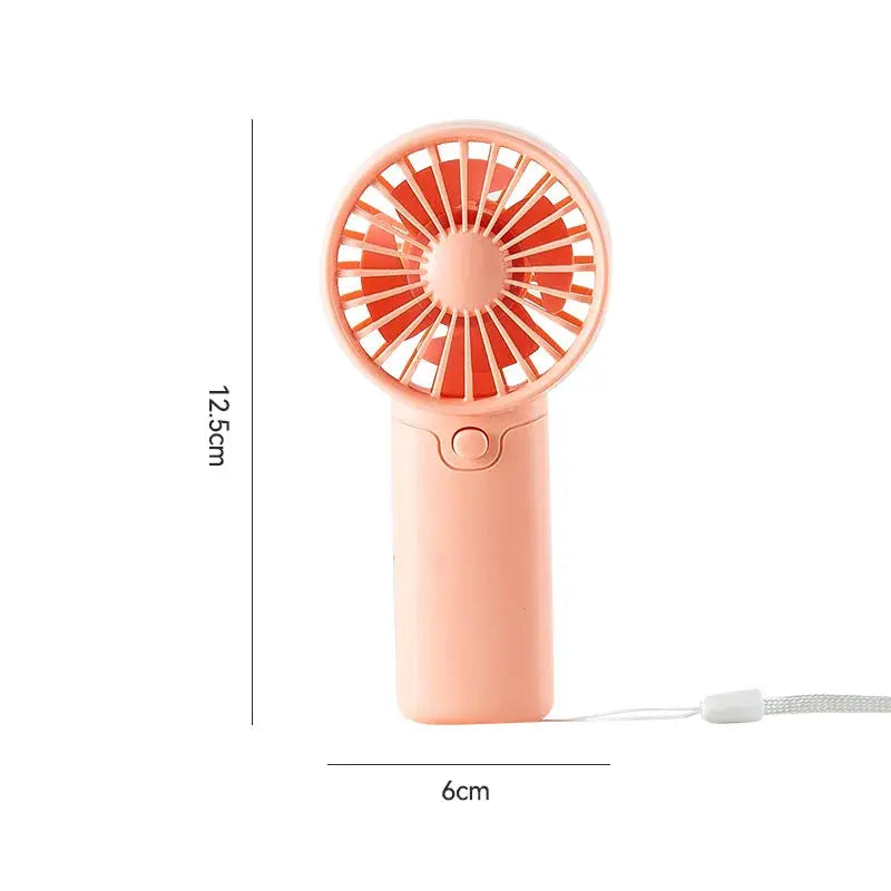 Meet Sun Portable Pocket Handheld Fan Lightweight AA Battery Mini Cooler For Personal Cooling