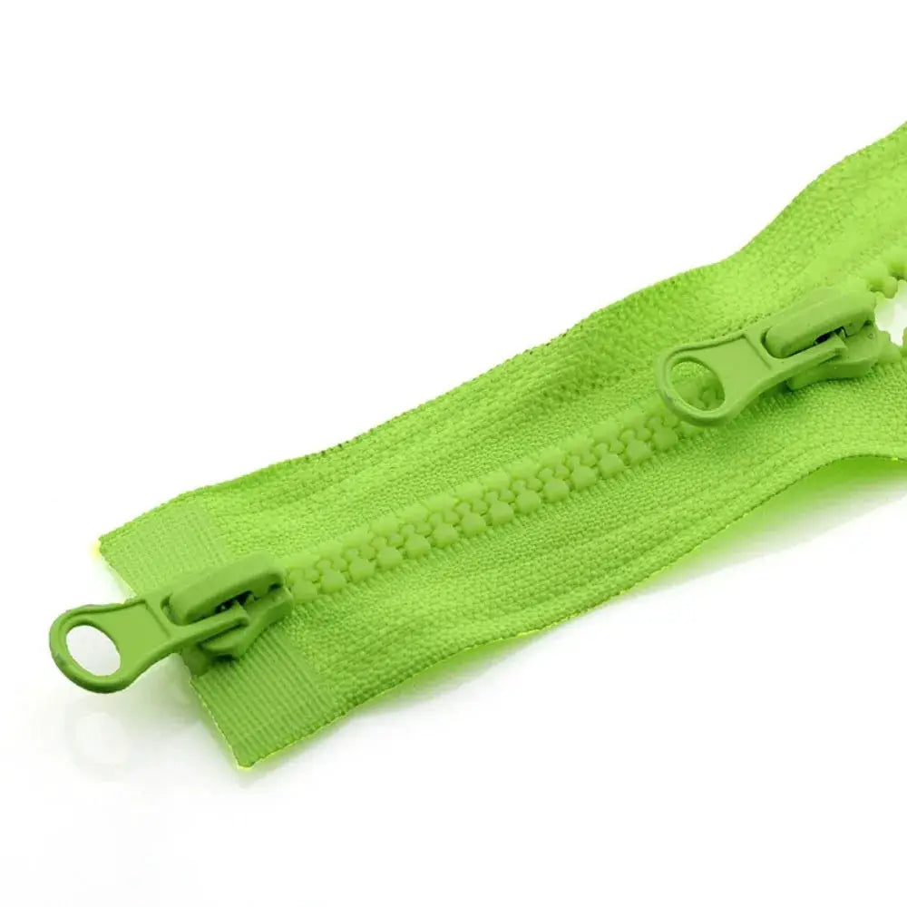 90cm Size 5 Resin Zipper Double Slider Two Way Open End For Jackets Durable High Quality Long Zips
