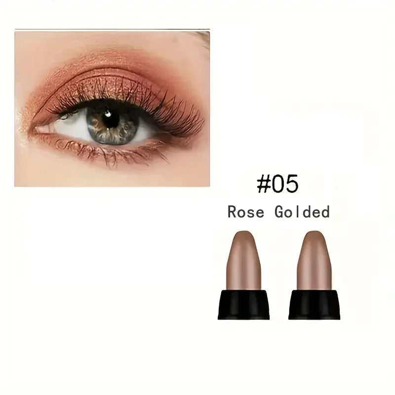 LustreLux 16 Colors Pearlescent Eyeliner Set Waterproof Long Lasting Glitter Eye Makeup