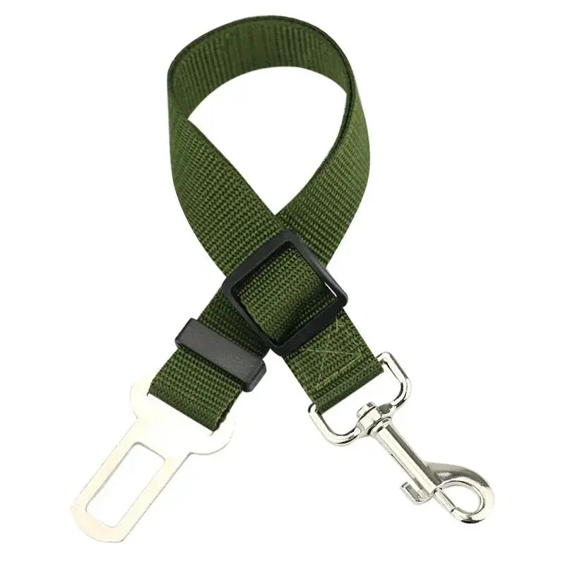 Adjustable Pet Car Seat Belt For Cats And Dogs Safe Vehicle Harness Lead Clip Secure Pet Restraint