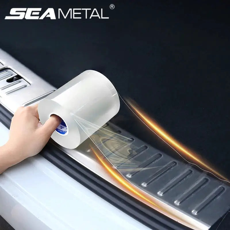AutoShield Car Door Sill Protector Universal Edge Sticker Anti Scratch Waterproof Protection