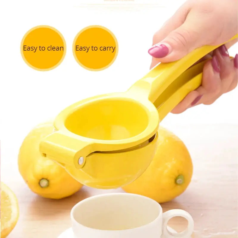 Manual Lemon Squeezer Aluminum Alloy Hand Pressed Orange Fruit Juicer Portable Practical Kitchen Tool For Fresh Citrus