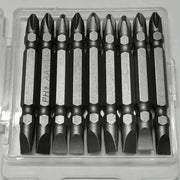 65mm PH2 Magnetic Anti Slip Screwdriver Bits Set With One Quarter Inch Hex Shank For Hand Electric Drills And Drivers