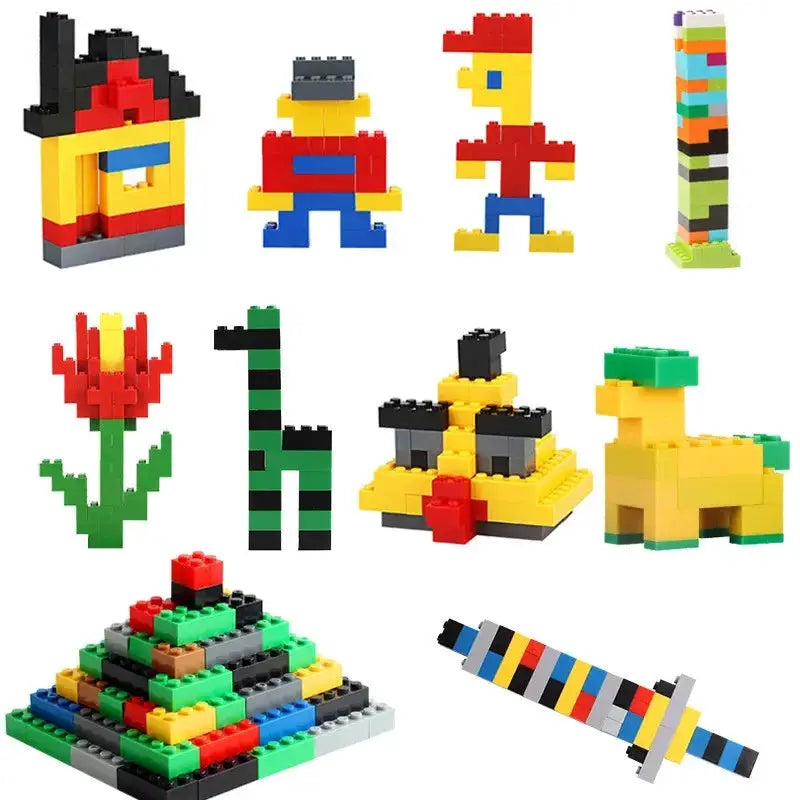 DIY Creative Building Blocks Big Set For Kids City Building Blocks Educational Toy Birthday Gift