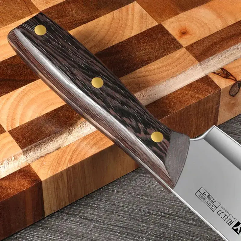 SoraChef Japanese Santoku Knife Stainless Steel Kitchen Knife For Precision Slicing Duck And Meats Ergonomic Handle