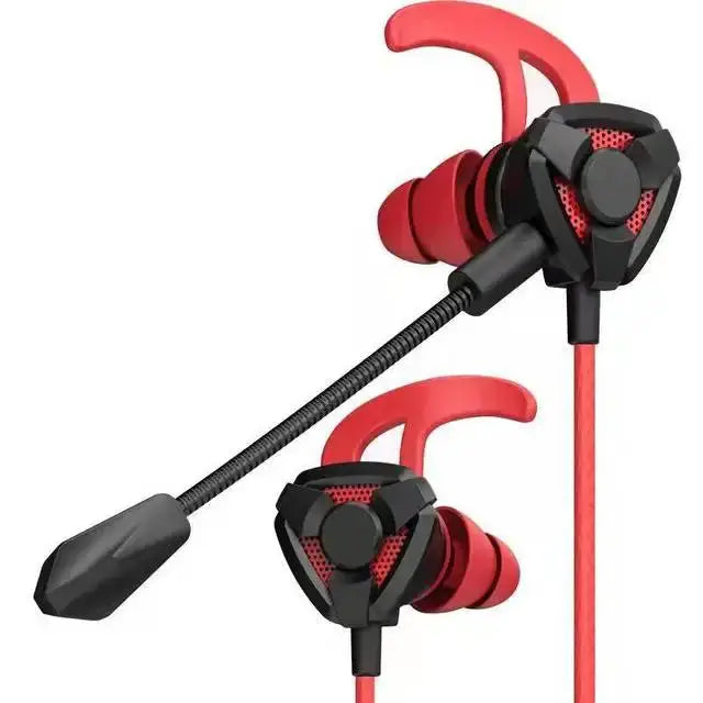 PulseTech Wired Gaming Earbuds With Mic 10mm Graphene Diaphragm Active Noise Cancellation For PUBG PS4 CSGO