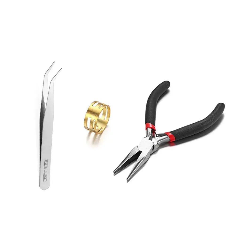 370 To 570 Pcs Jewelry Making Kit With Lobster Clasps Open Jump Rings End Crimps Beads Box For Bracelets And Necklaces