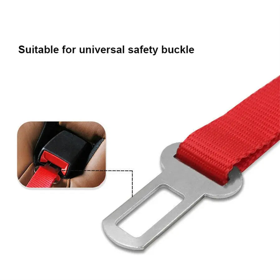 Adjustable Universal Pet Car Seat Belt For Dogs And Cats Nylon Safety Belt Attachment For Vehicles