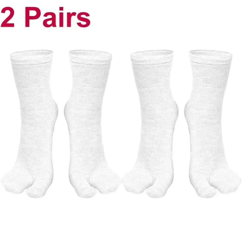 Fashion Japanese Style Tabi Toe Socks For Men Women Split Toe Socks For Geta Zori Flip Flops And Sandals Fiber