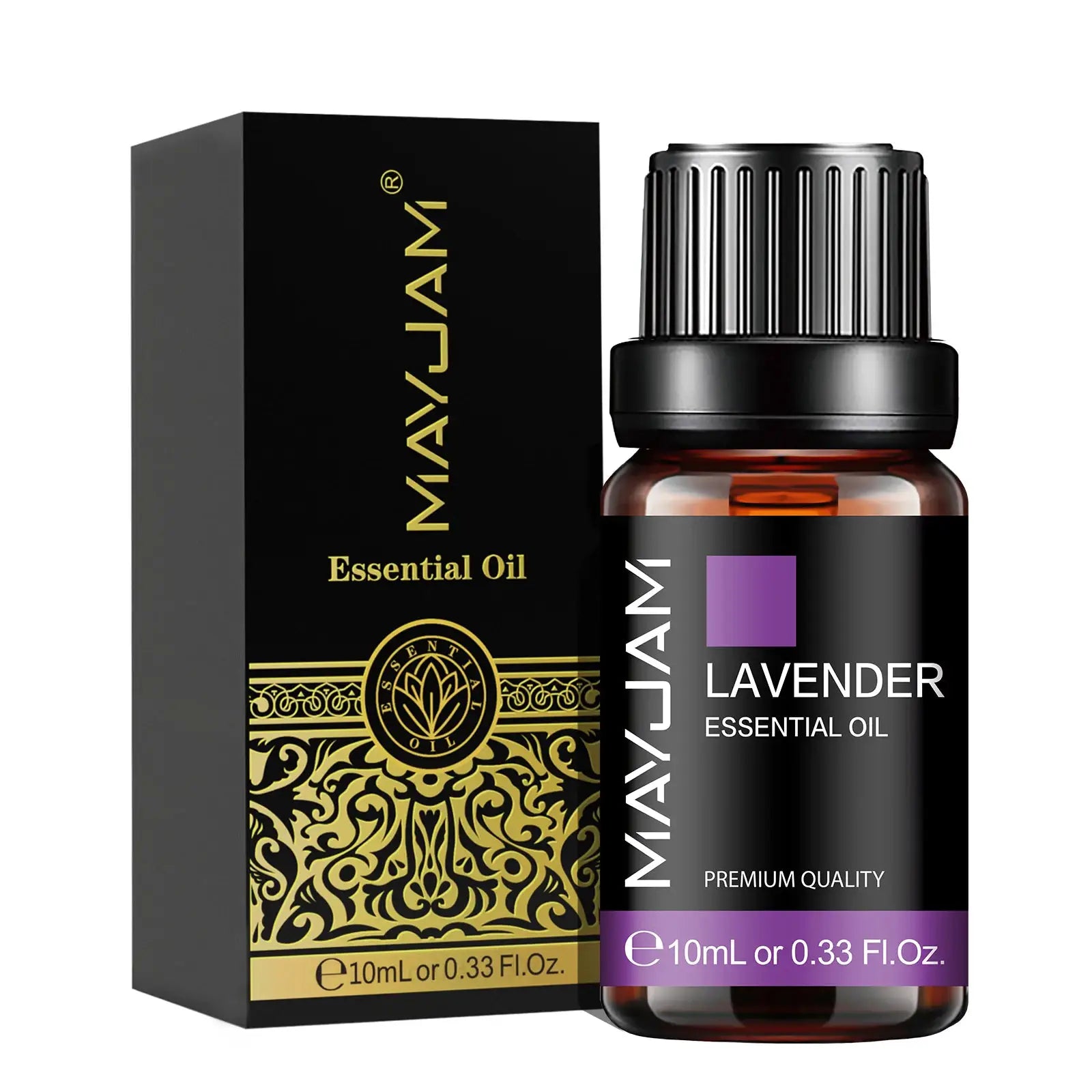 MAYJAM 10ML Essential Oil Set Lavender Jasmine Eucalyptus Vanilla Sandalwood Bergamot Citronella Cinnamon Fragrance Oil