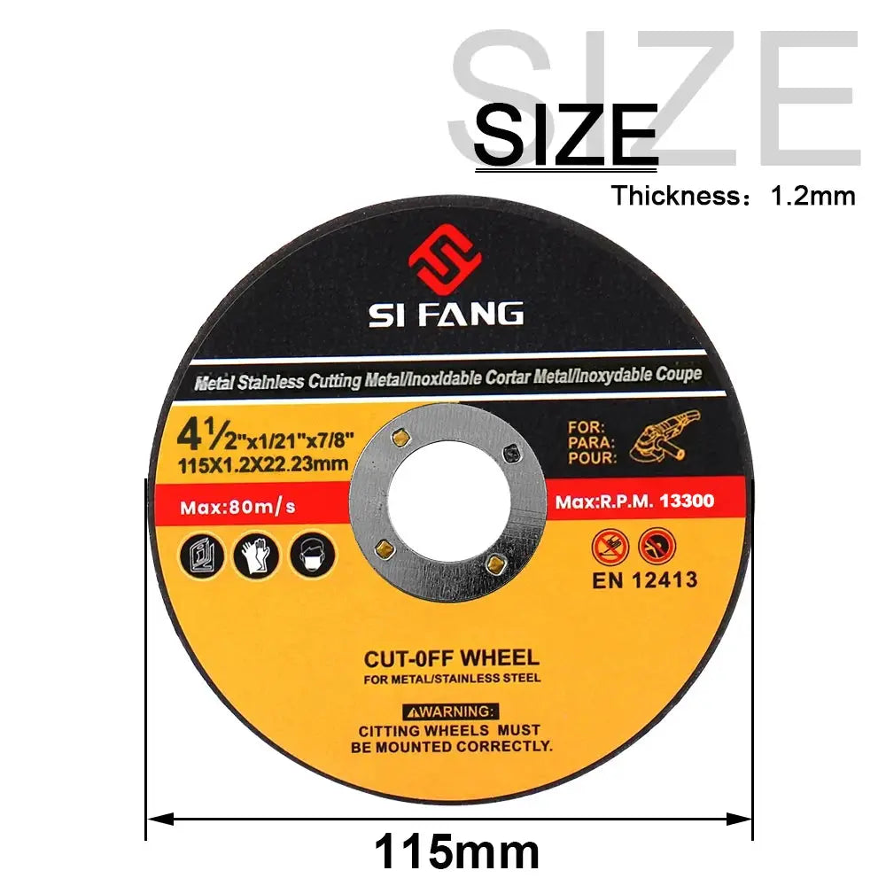5 Piece Set Metal Cutting Discs For Angle Grinder 75mm 115mm 125mm Saw Blade Resin Grinding Wheel For Metal Wood