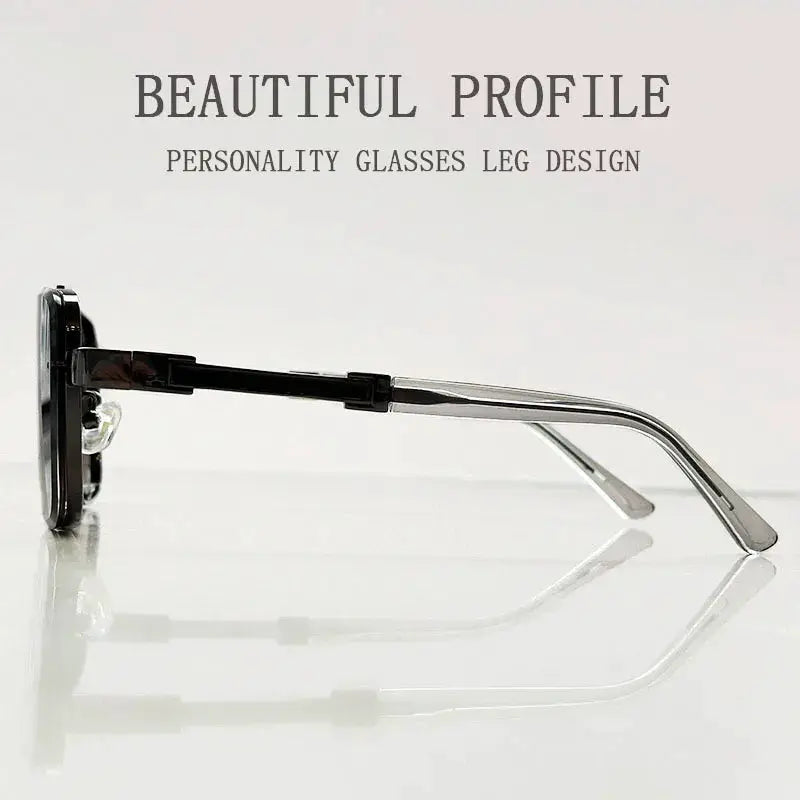 NovaLux Unisex Square Sunglasses Luxury Vintage Design With Lightweight Aluminium Magnesium Frame TAC Lenses