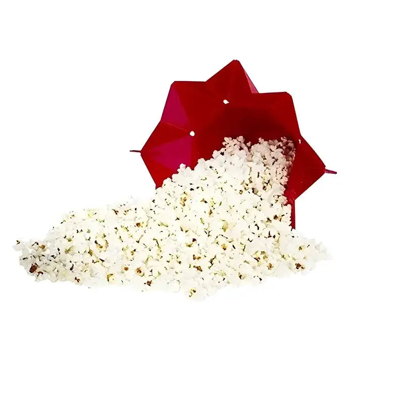 Foldable Silicone Popcorn Bowl Collapsible Microwave Safe Mess Free DIY Popcorn Maker Kitchen Tool