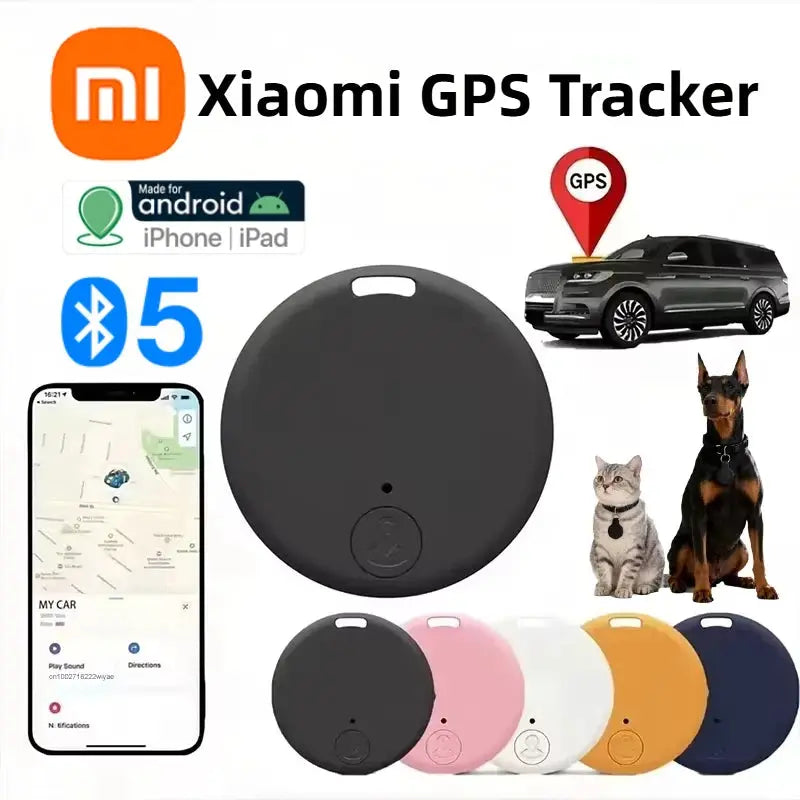 Xiaomi GPS Tracker Bluetooth 5.0 anti-lost round device for iOS/Android with 5 color options
