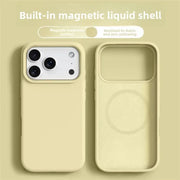 Original Magnetic Liquid Silicone Phone Case For iPhone 17 16 Pro Max And iPhone Air With MagSafe