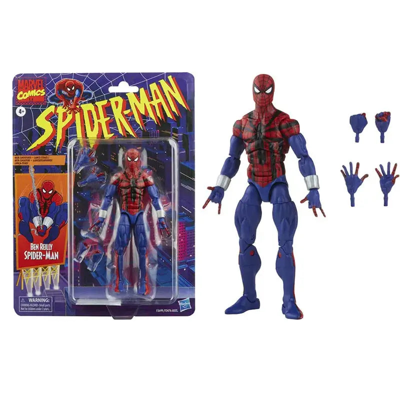 Spider Man 2099 Miguel O'Hara Venom Inspired Action Figure Toy Collectible Hasbro Marvel Figure