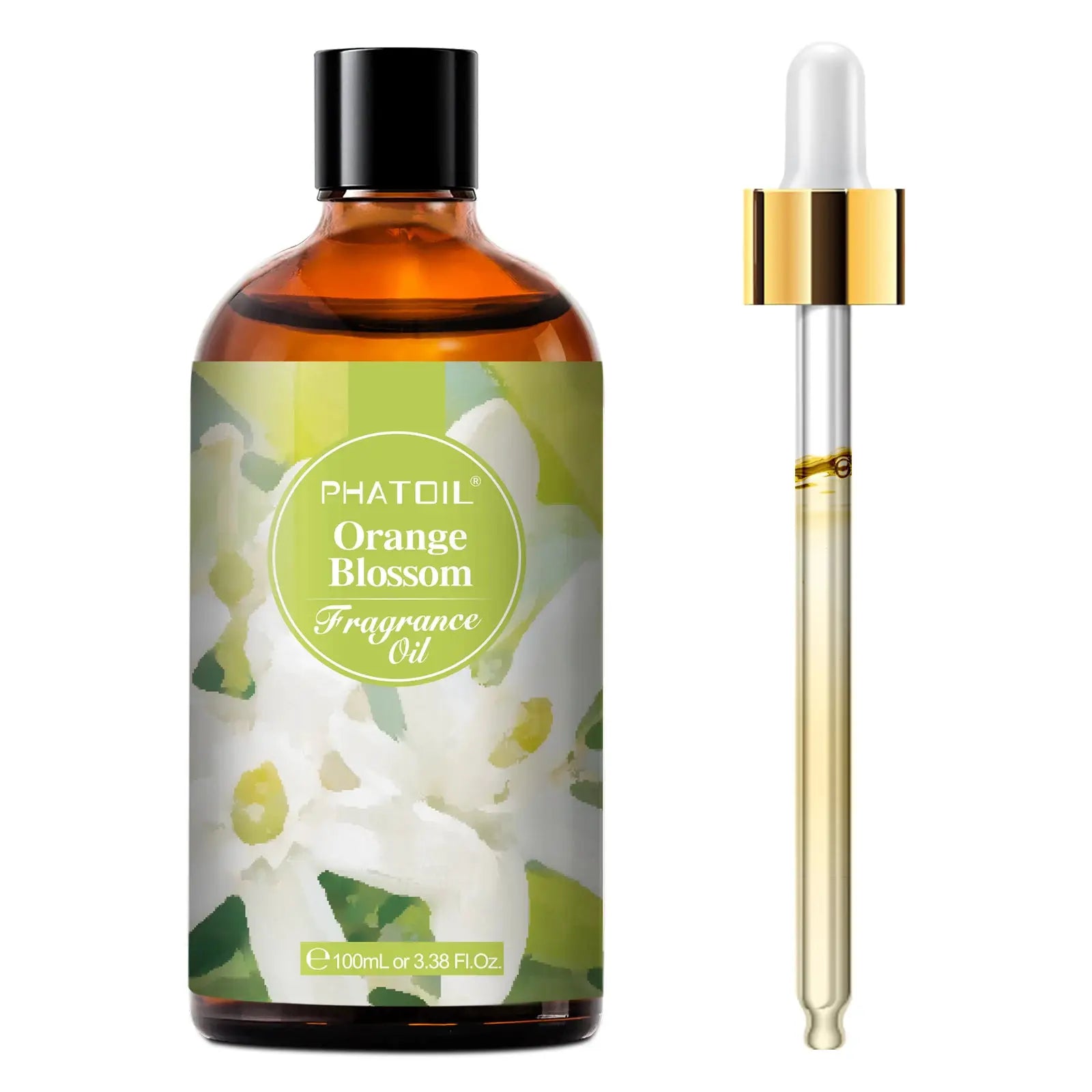 PHATOIL 100ml Fragrance Oils Set With Dropper White Musk Orange Blossom Bubble Gum Baby Powder Coffee For Aromatherapy