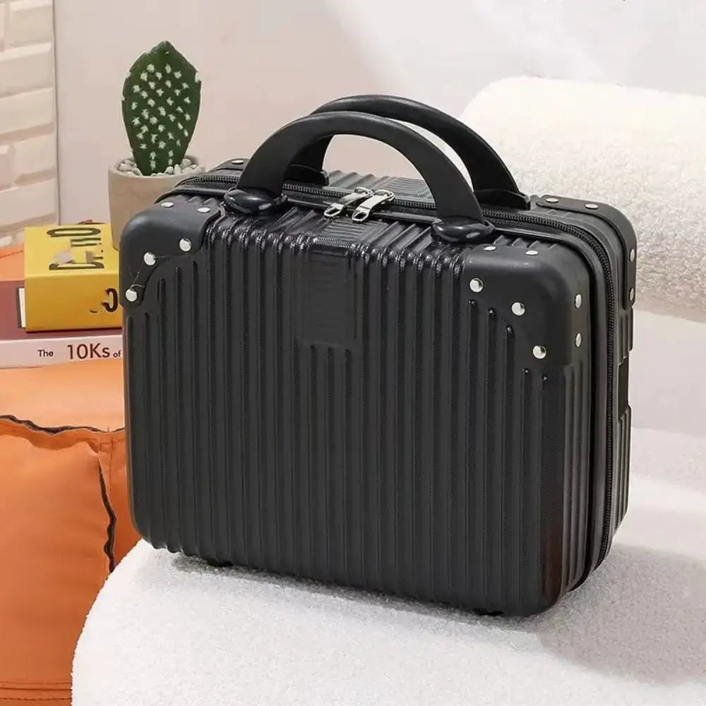 VoyageLite 14 Inch Lightweight Travel Cosmetic Case Waterproof Carry On Organizer For Toiletries And Makeup