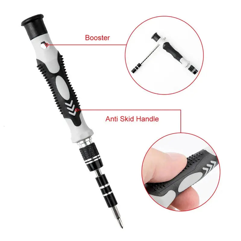 Magnetic Screwdriver Bits Set With Torx Phillips Hex And Specialty Heads For Phone PC Repair Tools And Electronics