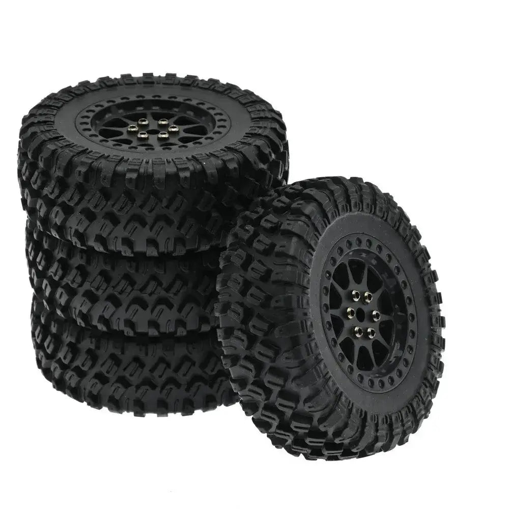 70mm Tire Clamp Wheel for MN D90 MN98 MN99S MN82 WPL C14 C24 C34 B14 B24 RC Car Upgrade Parts Accessories