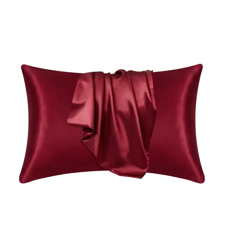 100 Percent Silk Pillowcase Satin Hair Beauty Pillow Cover For Soft Sleep And Hair Care Home Decor