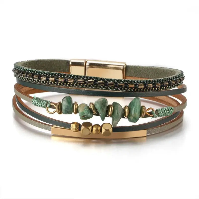 Bohemian Cowboy Chic Cross Bracelet Western Jewelry For Women Christian Religious Bracelet