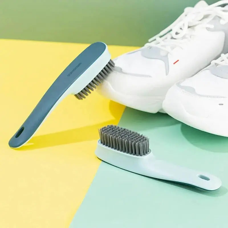 NovaClean Pro Shoe Cleaning Brush Durable Plastic Scrubbing Tool For Shoes Clothes And Home Use