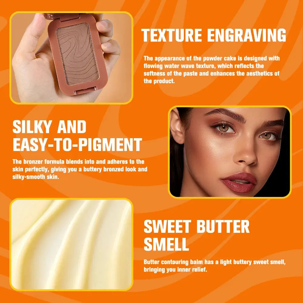 NYX Professional Makeup Matte Bronzer and Highlighter Palette Silky Smooth All Day Radiance
