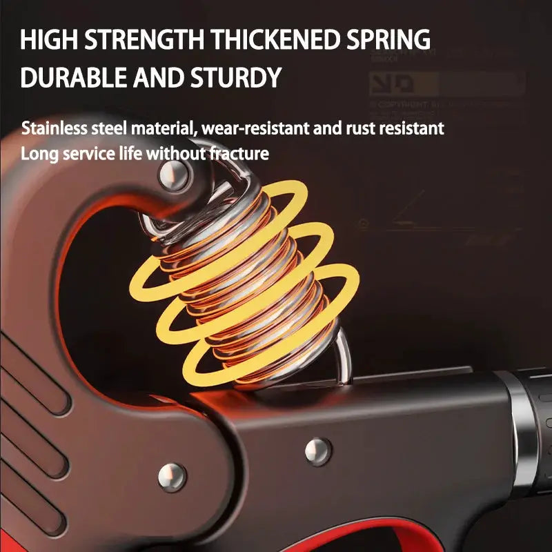 IronGrip Grip Strength Wrist Expander Hand Strengthener Adjustable 5 To 150 Kg Resistance For Hand And Forearm Training
