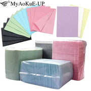 125Pcs Disposable Tattoo Table Covers Waterproof Clean Pads For Nail Art And DIY Beauty Tools