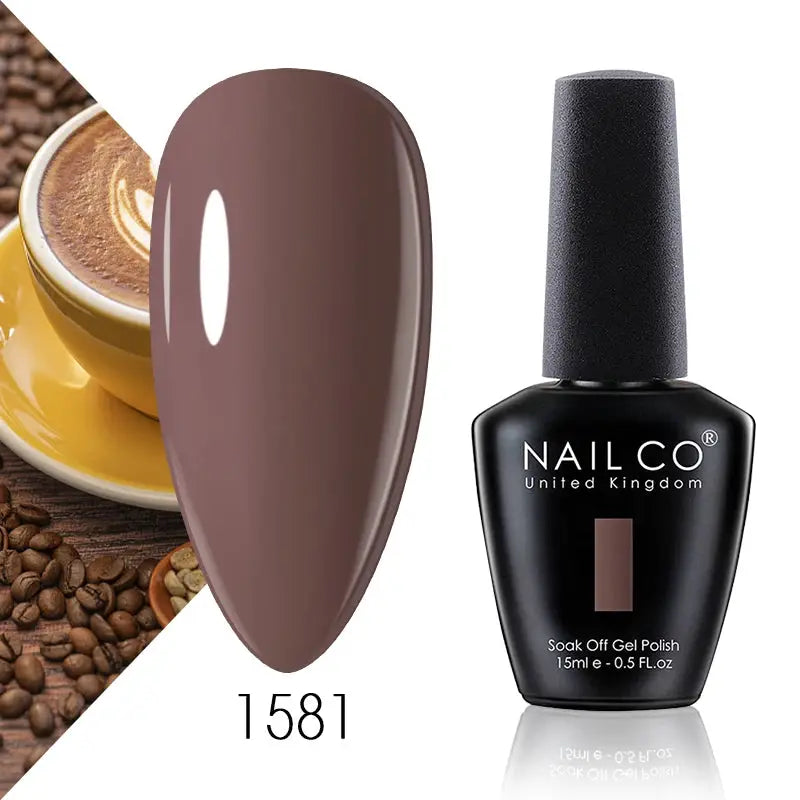 Nailco 131 Colors Gel Nail Polish LED Gel 15ml Vibrant Long Lasting Hybrid Varnish For Manicure