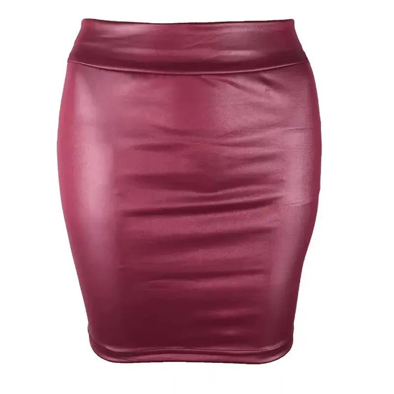VogueVibe Women Summer Mini Skirt High Waist Slim Fit Pencil Bodycon Versatile Vintage Office Clubwear