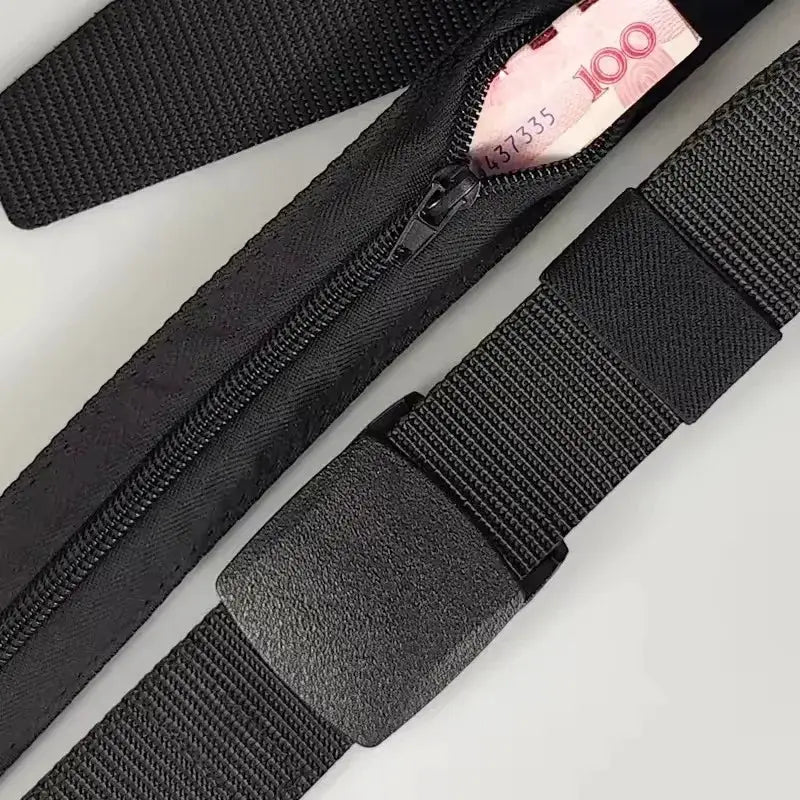 SafeStride Travel Cash Belt Wallet Anti Theft Hidden Money Strap For Men And Women