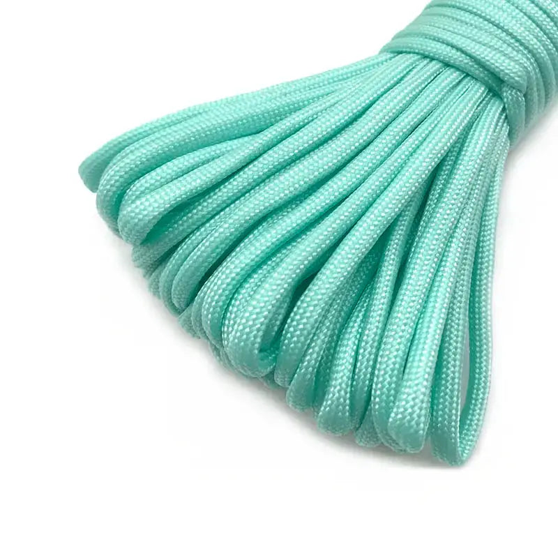 Paracord bundle turquoise, 4mm, 7-strand 550 parachute cord for survival, camping, climbing