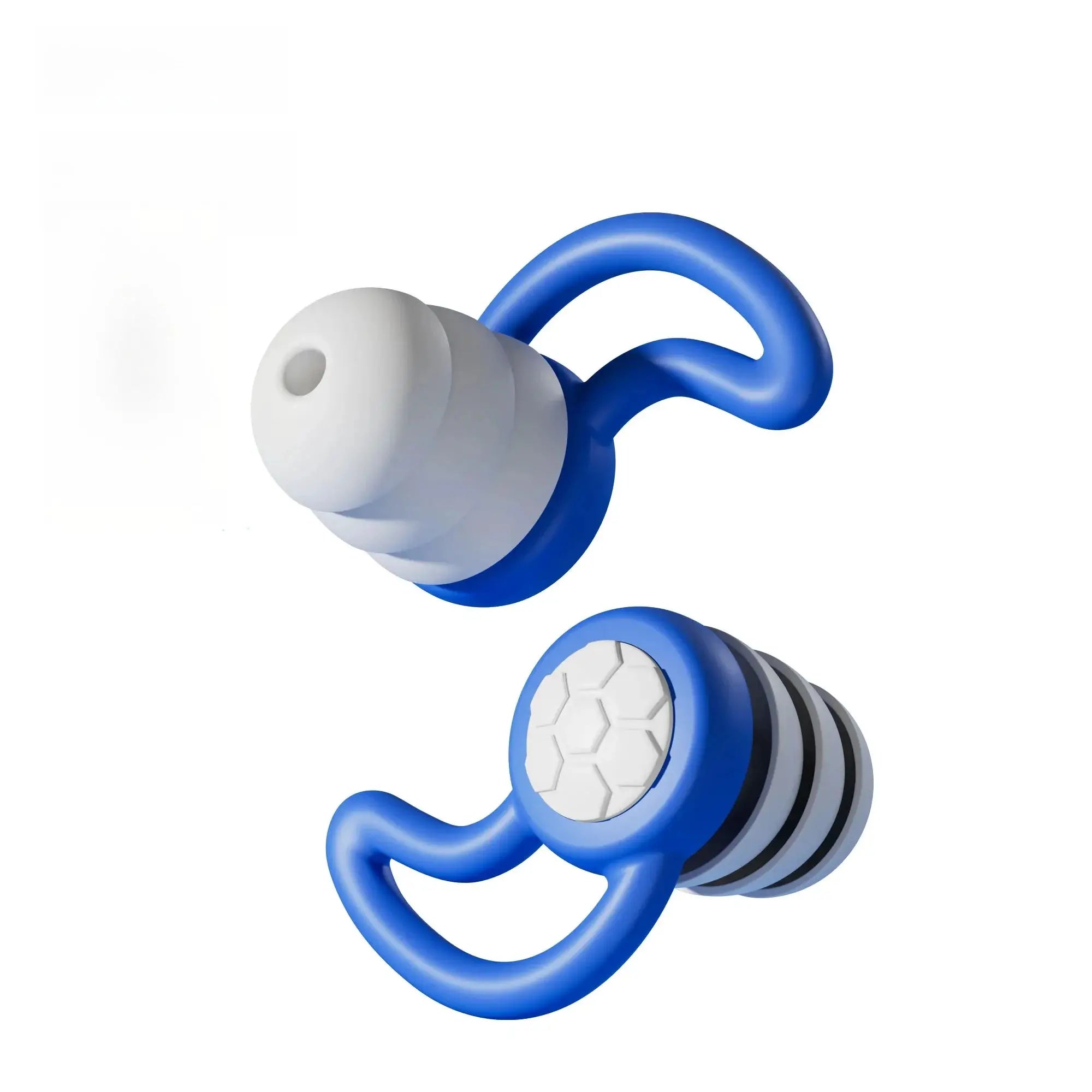 Silicone Noise Cancelling Earplugs Three Layer Noise Filter for Sleep and Swimming Waterproof