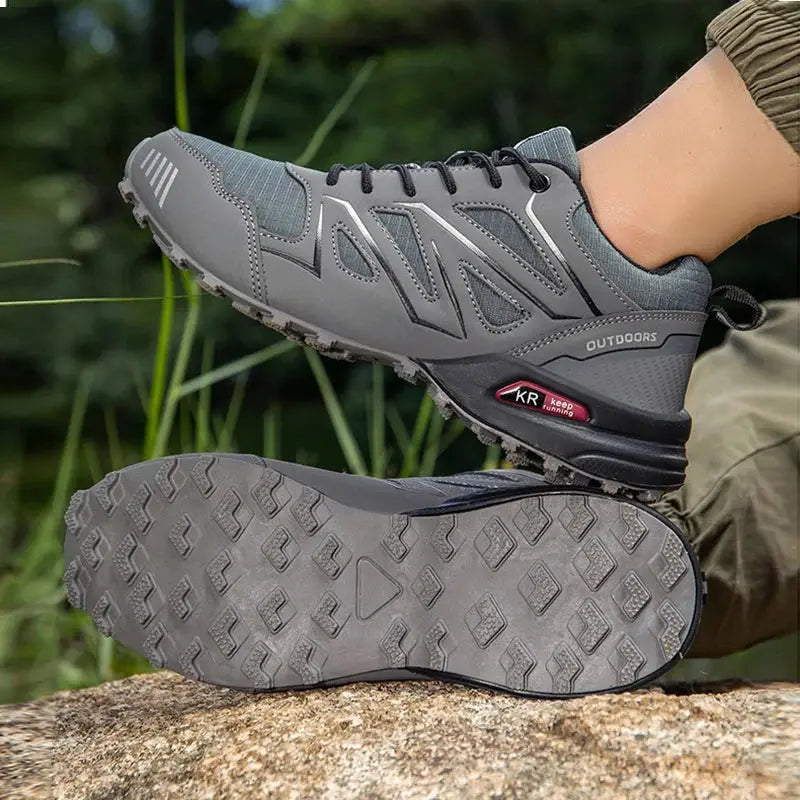 Waterproof Hiking Shoes For Men Outdoor Trekking Sneakers Mountain Climbing Camping Trainers Hunting Tactical Boots