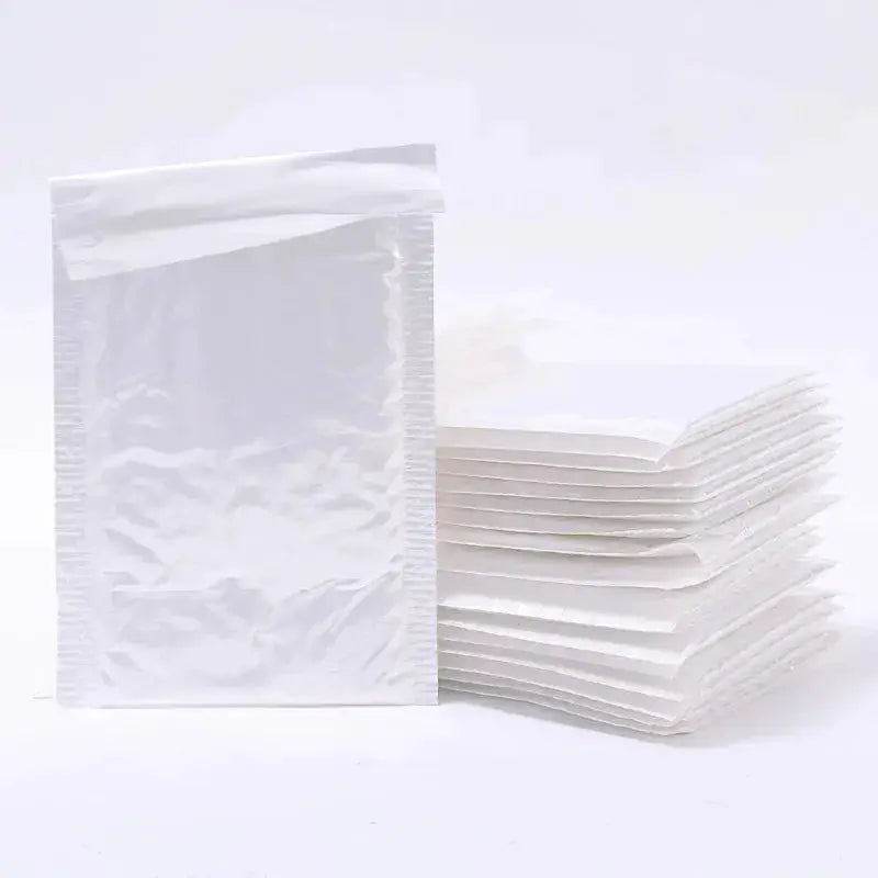 Wholesale White Padded Bubble Mailers Self Seal Envelopes 10 to 100 Pack for Packaging Shipping Gifts