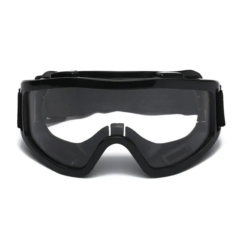 Anti Fog Splashproof Dustproof Windproof Sandproof Sports Goggles For Riding And Skiing Transparent Glasses