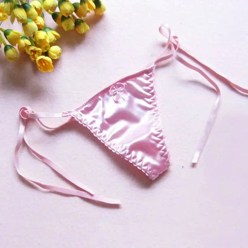 Silk Lace G String Thong Ultra Soft Elastic Lace Low Waist Comfort Perfect Seductive Fit