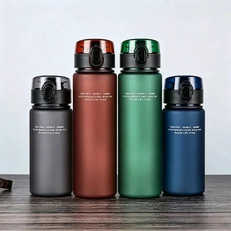 Leak Proof Sports Water Bottle 400ml 560ml Durable For Hiking Travel
