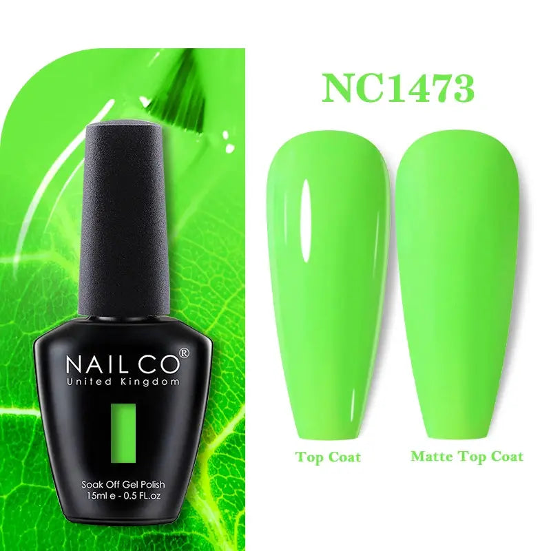 NAILCO 283 Colors Gel Nail Polish Kit Ultra Long Lasting UV Gel Varnish With 30 Day Shine