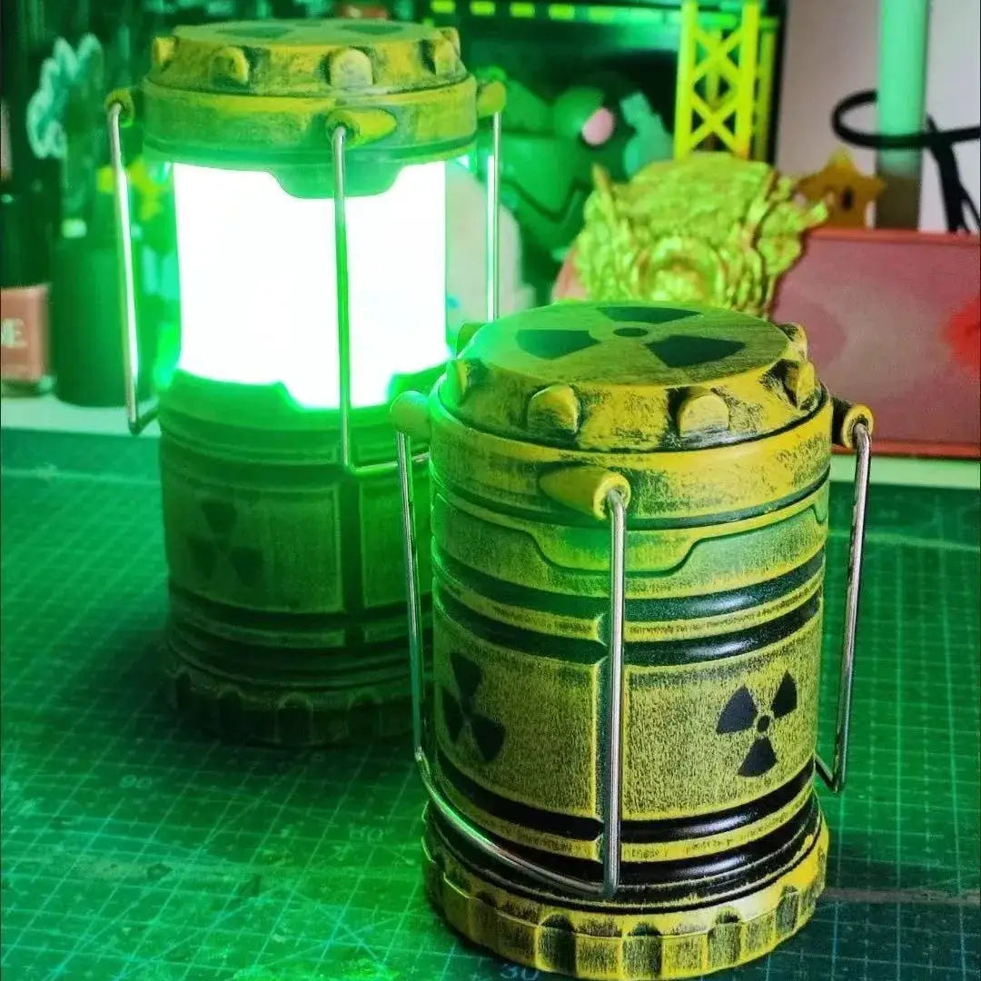 Mini Nuclear Reactor Night Light Novelty Lamp For Couple Gift Quirky Bedroom Decor Glow Party Prop