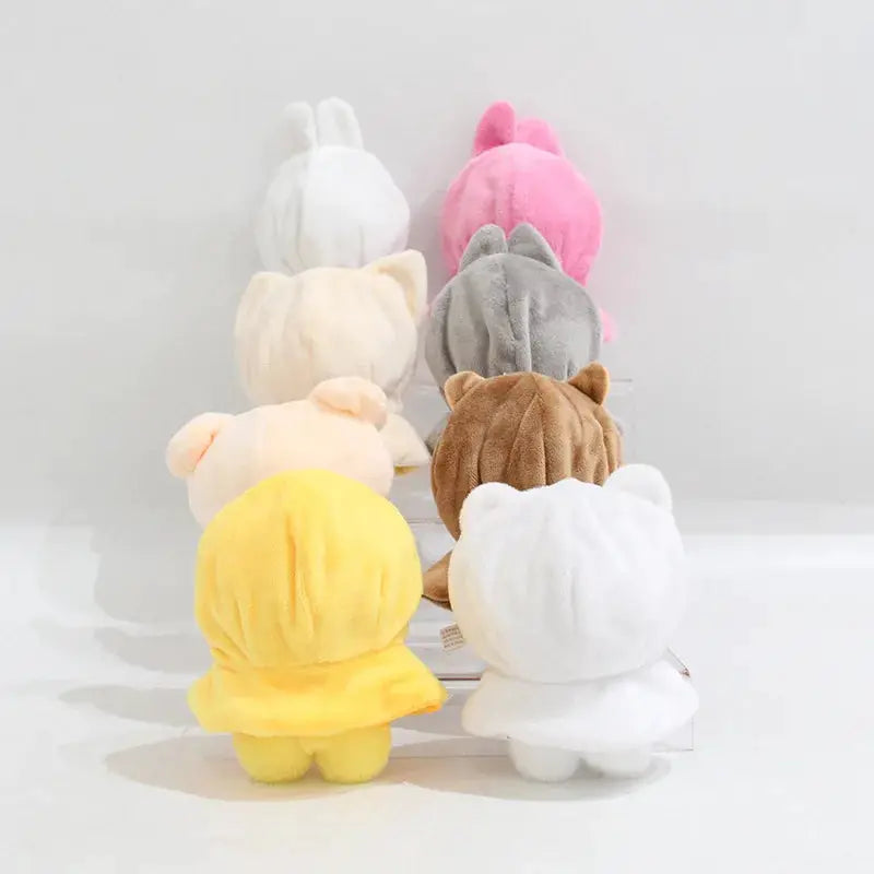 SKZOO Stray Kids Plush Keychain 12cm Doll Cloak Fashion Toy Fans Gift Official Collectible Item